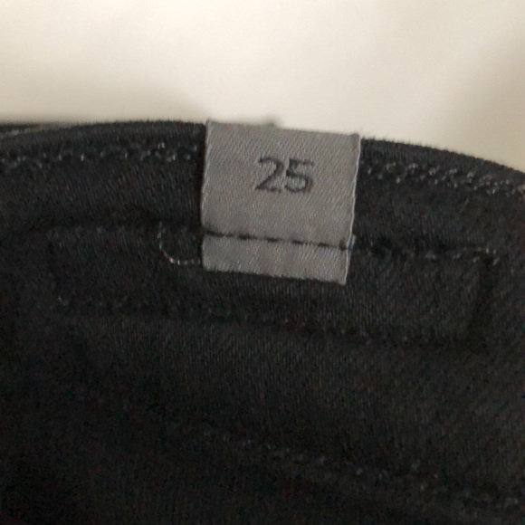 Citizens of Humanity 25 Black Jeans Rocket high rise skinny 5 pocket Excellent - Picture 9 of 9